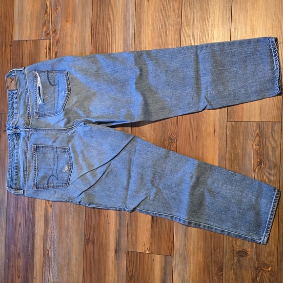 American Eagle Outfitters Boy Crop Denim Jeans - Picture 9 of 9